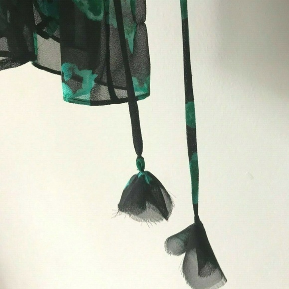 Misa Lolita Printed Mini Dress with Tassels Size S - Picture 5 of 8